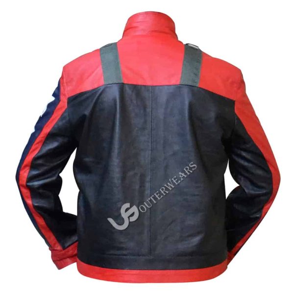 5 Star Vertigo Bono's Rock Star Biker Leather Jacket