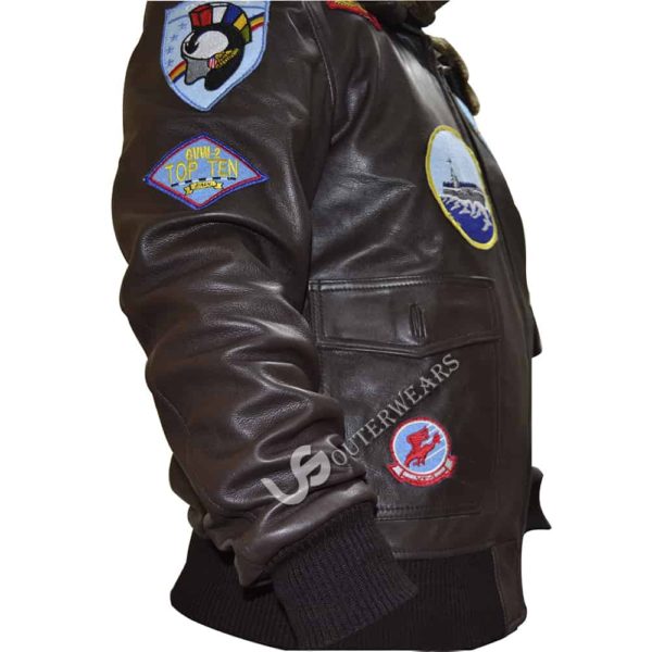 Tom Cruise Top Gun Pete Maverick Leather Jacket