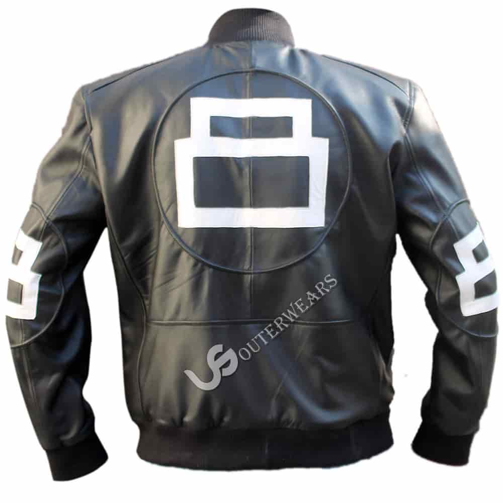 8 Ball Pool Seinfeld Michael Hoban MI Bomber Genuine Leather Jacket