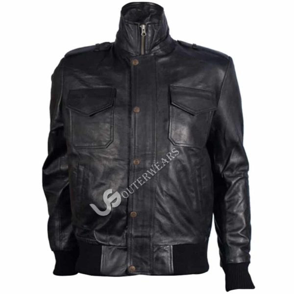 Men’s Biker Leather Jacket