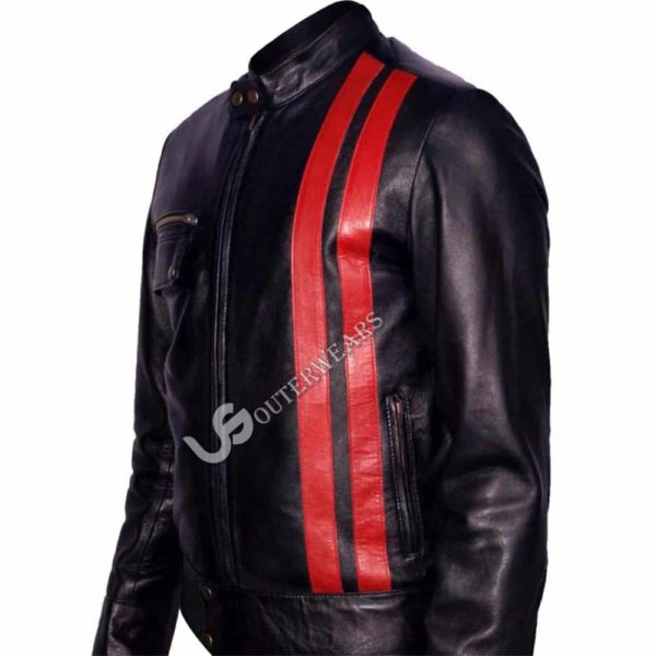 Cafe Racer Biker Jacket