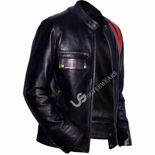 Cafe Racer Biker Jacket
