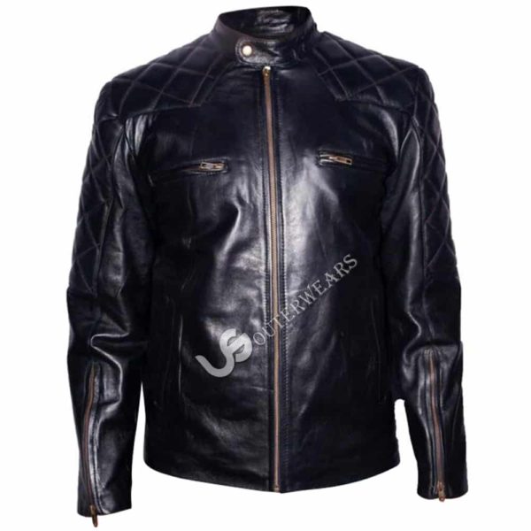 Biker Cafe Racer Jacket