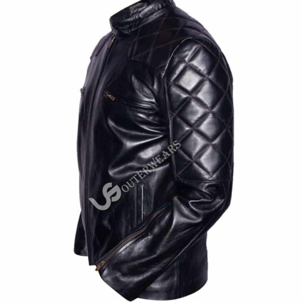 Biker Cafe Racer Jacket