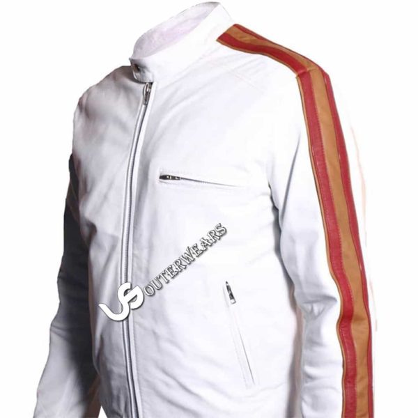 Mens Biker Leather Jacket