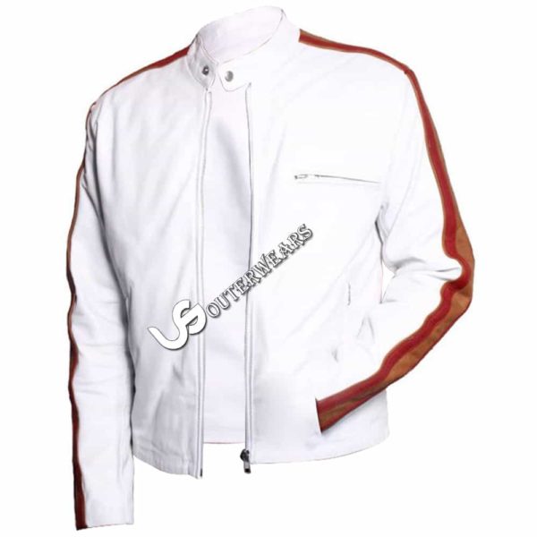 Mens Biker Leather Jacket
