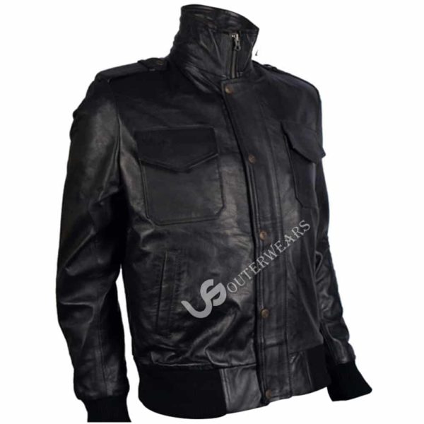 Men’s Biker Leather Jacket