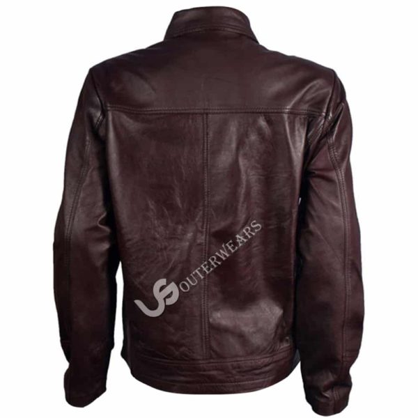 Mens Biker Leather Jacket