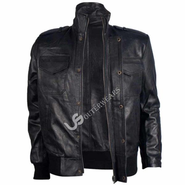 Men’s Biker Leather Jacket