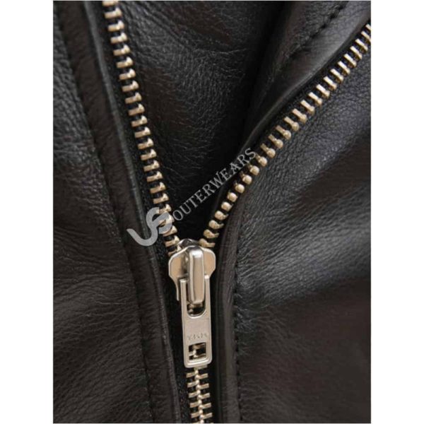 Mens Biker Leather Jacket