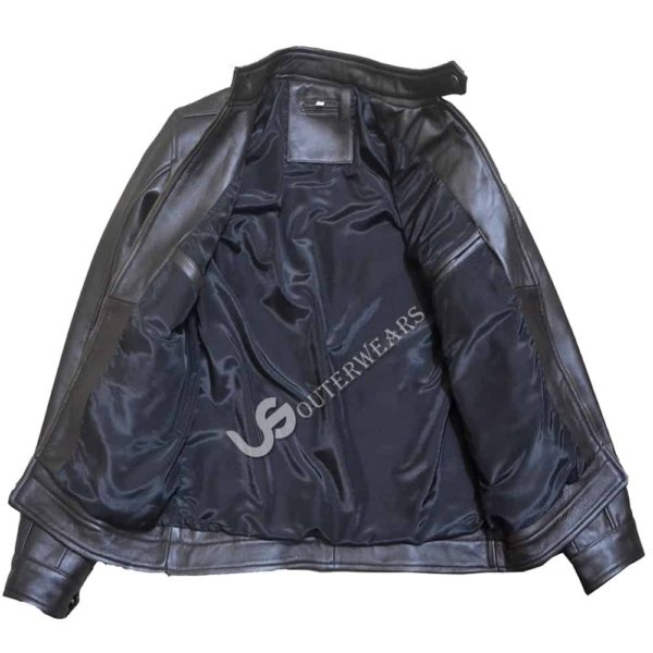 Mens Biker Leather Jacket